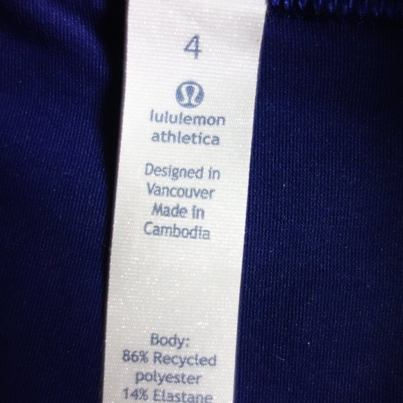 Lululemon Navy Blue Samba Elegant Skirt size 4 NWT - Picture 9 of 15